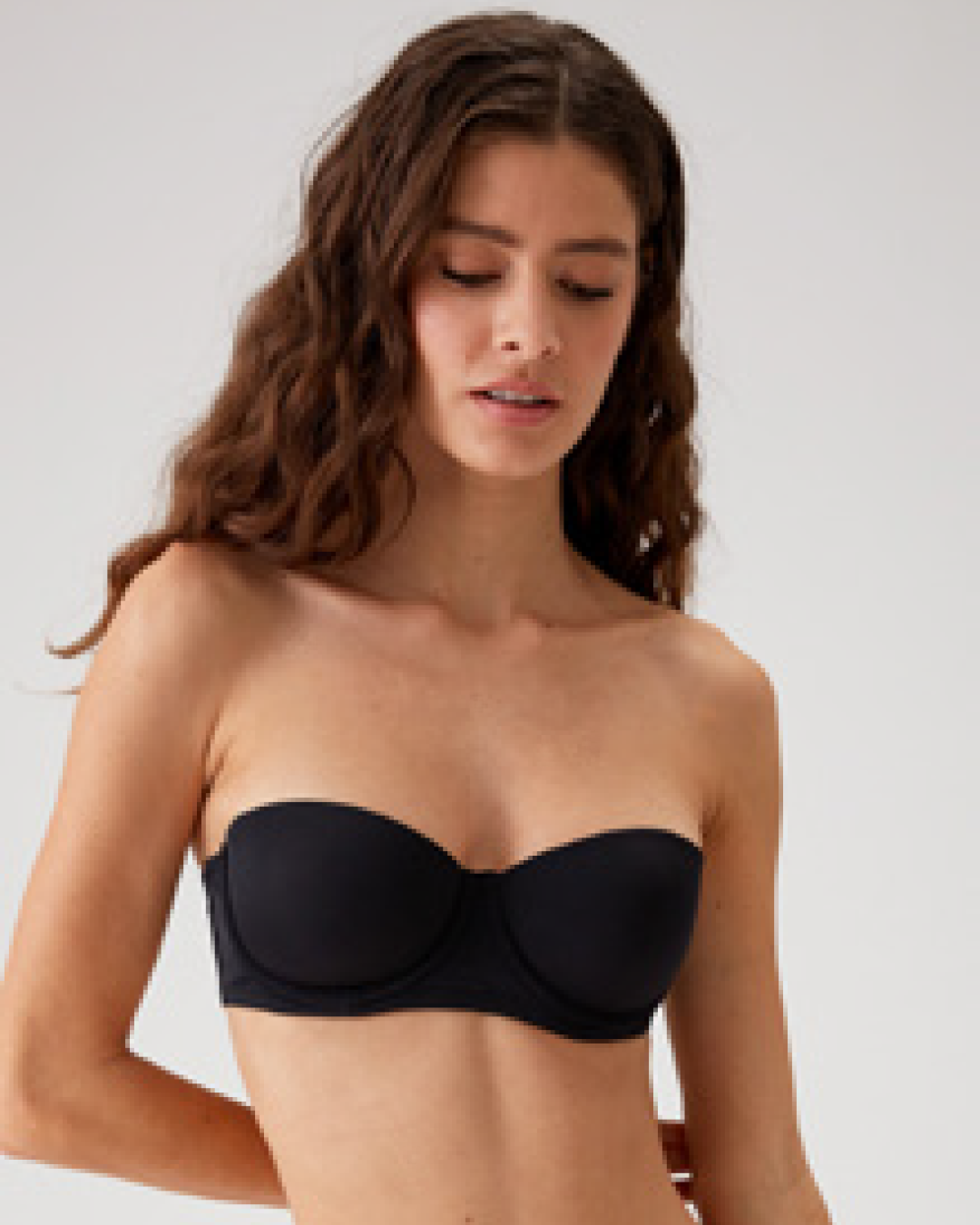 Verona Cup Strapless Single Bra-Push Up