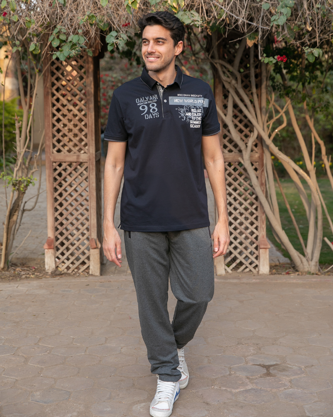 98 DAYS بيجامه رجالي زراير