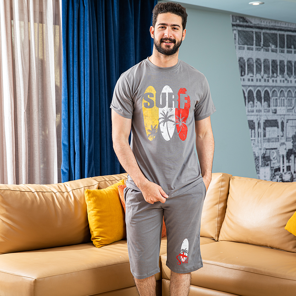 SURF بيجاما بنتاكور نص كم