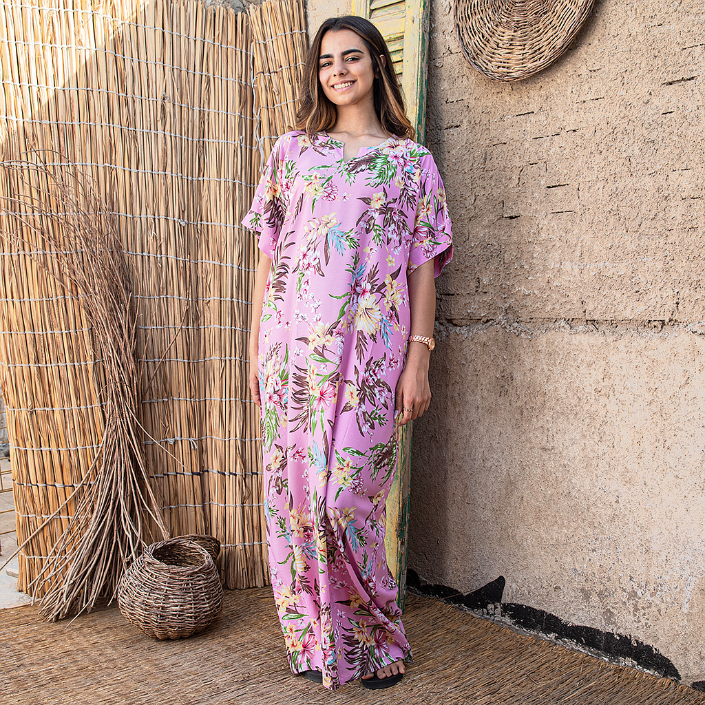 19 Half sleeves viscose wooded