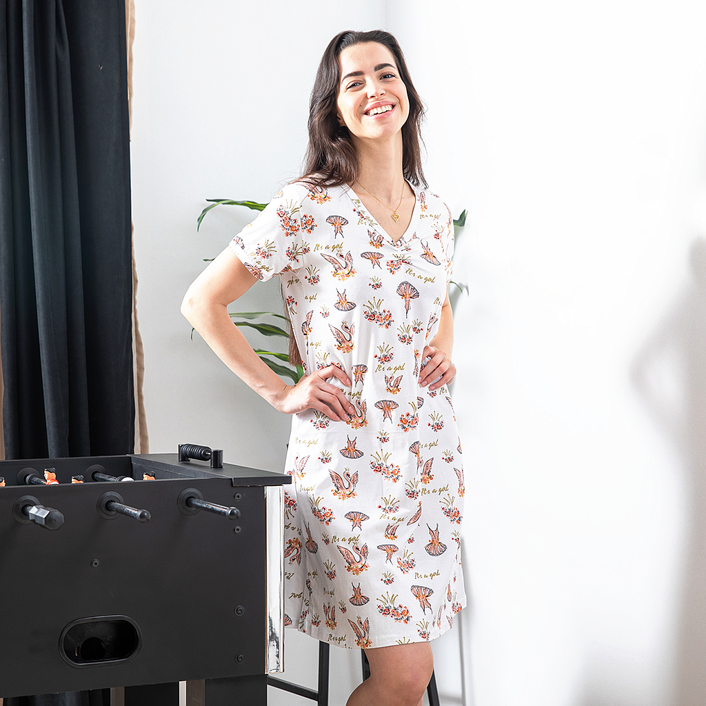 نايت شيرت حريمي بجع