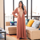 Viscose embroidered triangle H abaya 