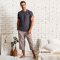 THE BEST FABRIC TROUSERS Half sleeve pajamas