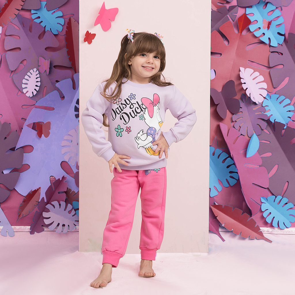 DAUSY DUCK Girls' pajamas, round 