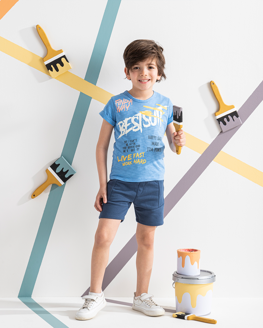 BESTSUIF boys' pajama shorts