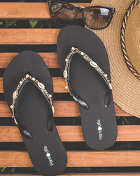 Women's slipper chic chain