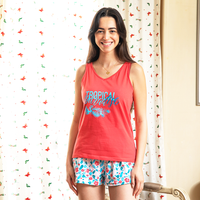 حمالة وهوت شورتTropical Paradiseبيجاما