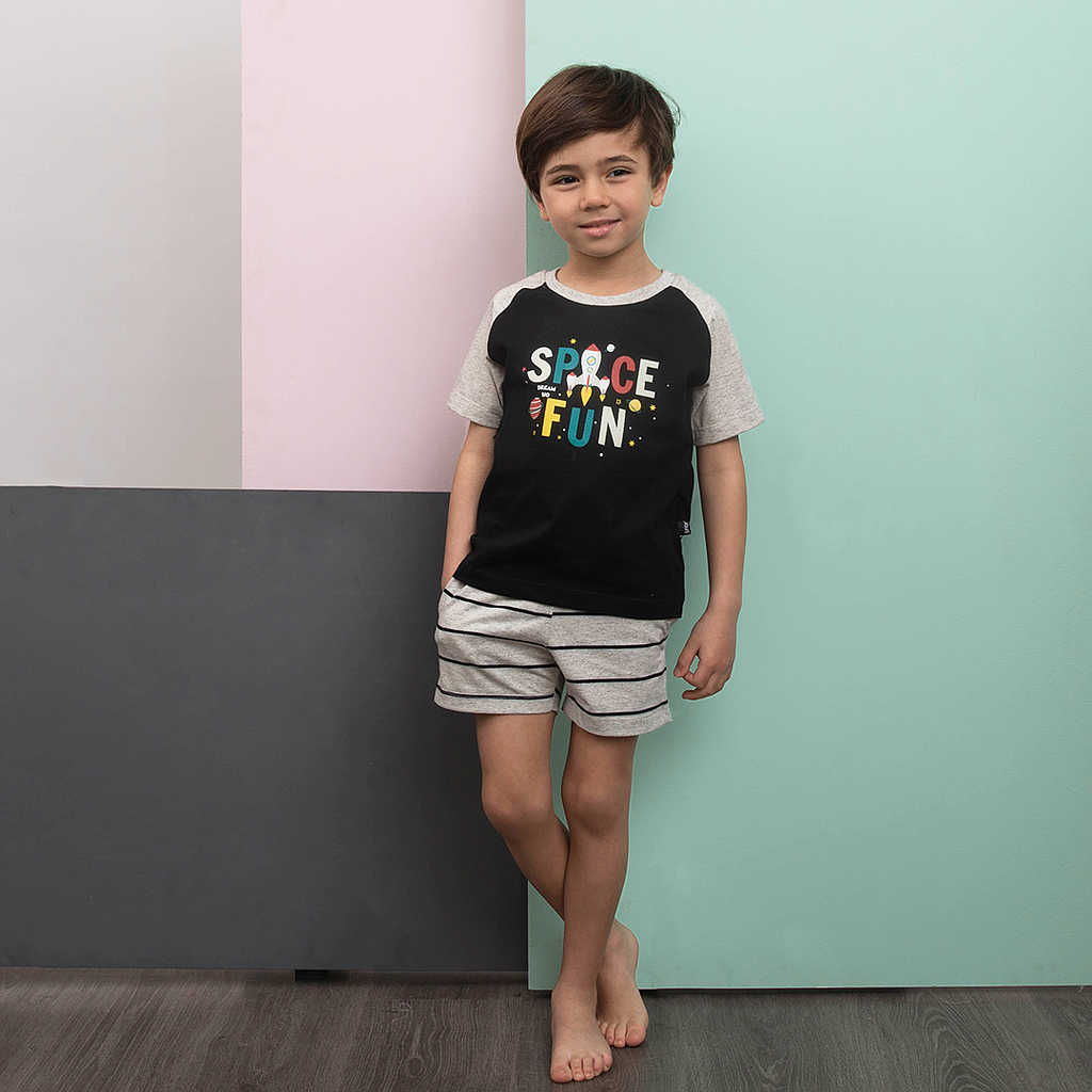 SPACE FUN Boys' pajamas shorts