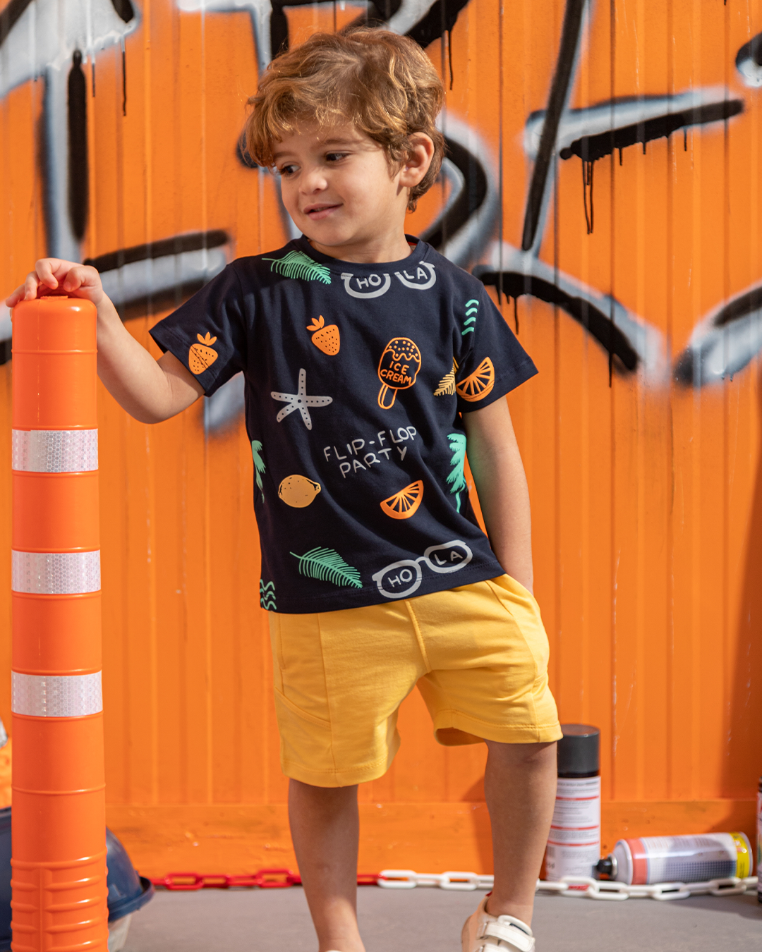 Flip Flop Party بيجامه اولاد بيبي