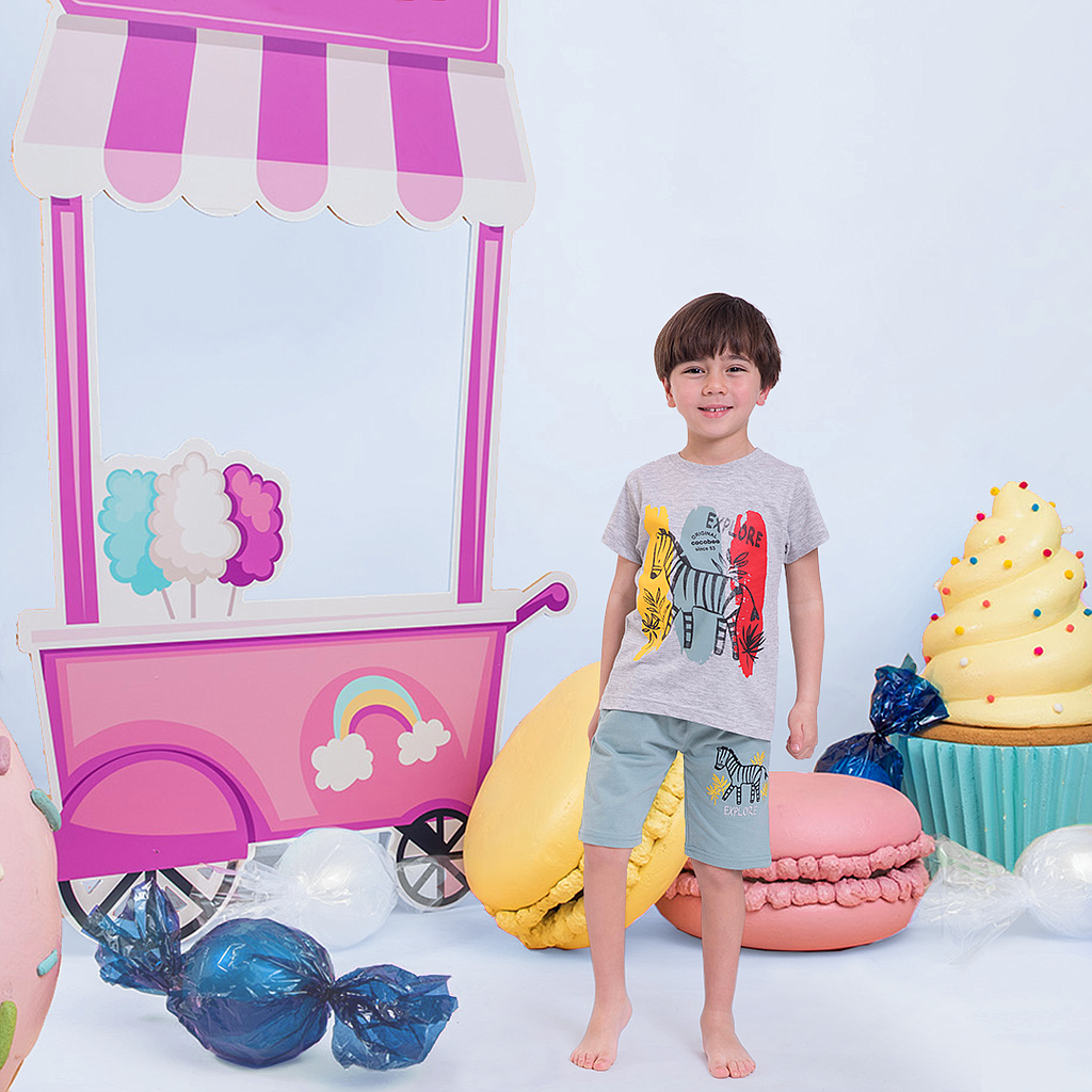 ZEBRA shorts, boys' pajamas