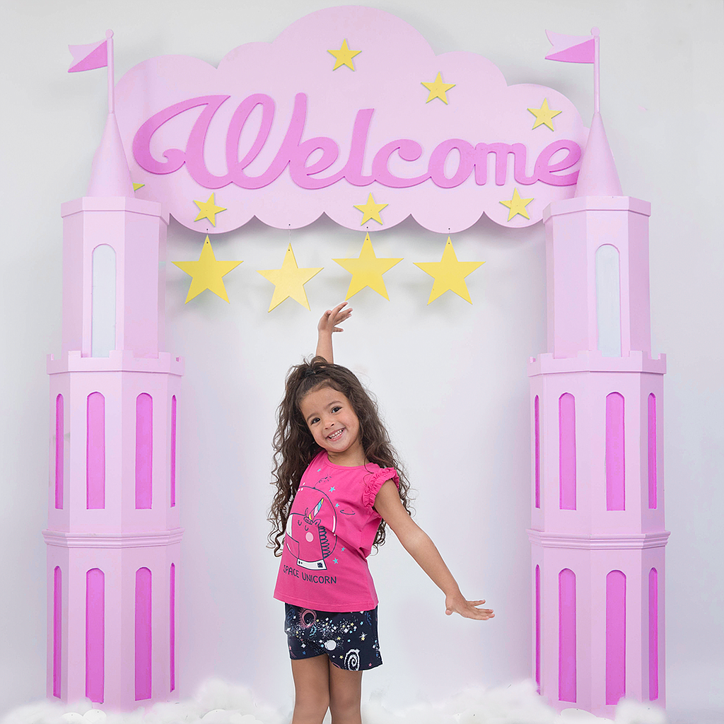 MY GIRLS SPACE UNICORN JAPANESE PAJAMAS SHORT