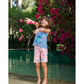 DREAMING Girls' suspender pajamas