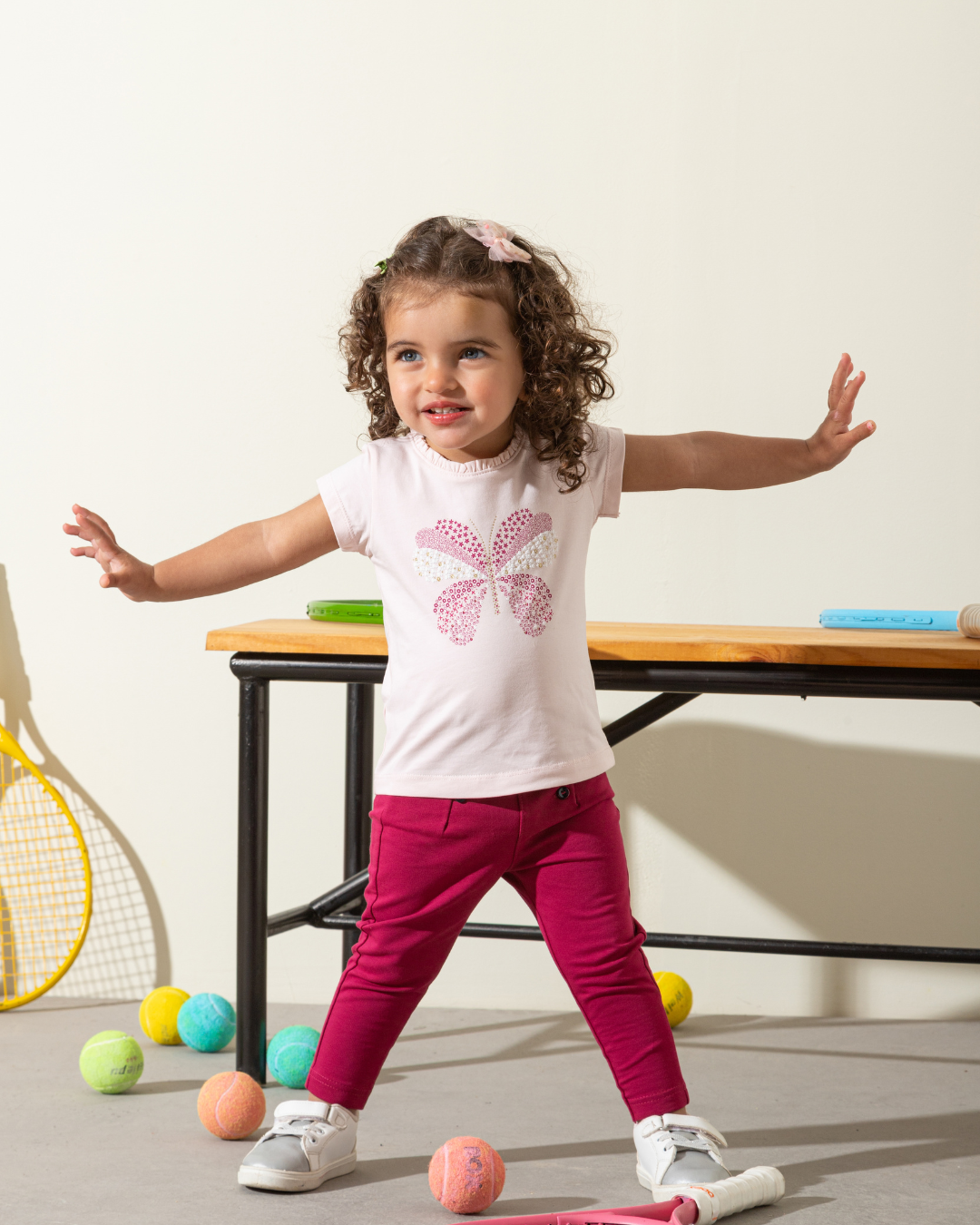 بيجامه بناتي فراشه