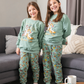  girls' pajamas, squirrels basic