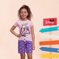 Unicorn Minnie بيجاما بناتي صيفي DS