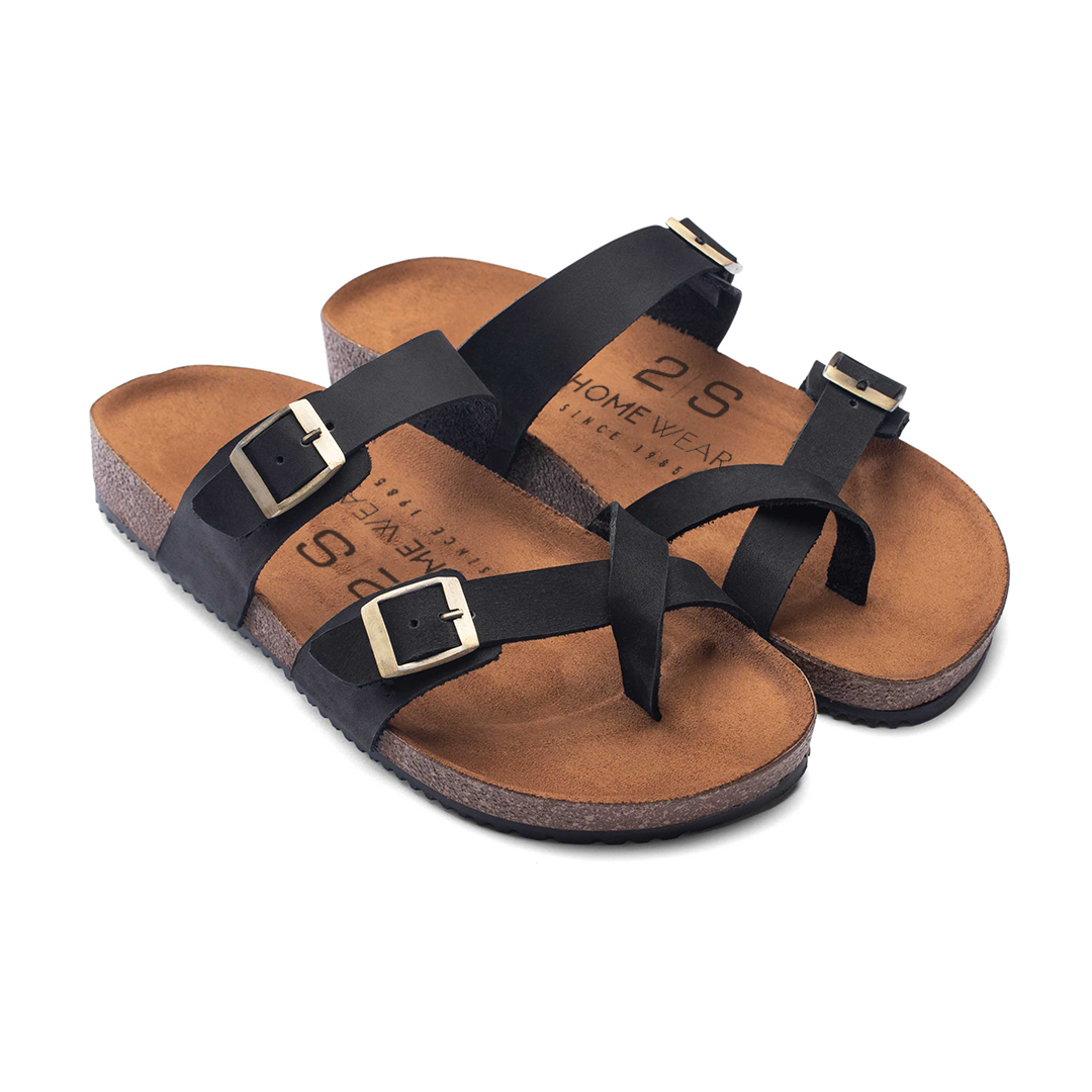 Men's classic thin leather slipper