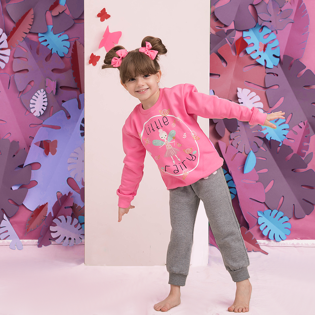 LITTLE FAIRYبيجاما بناتي روند