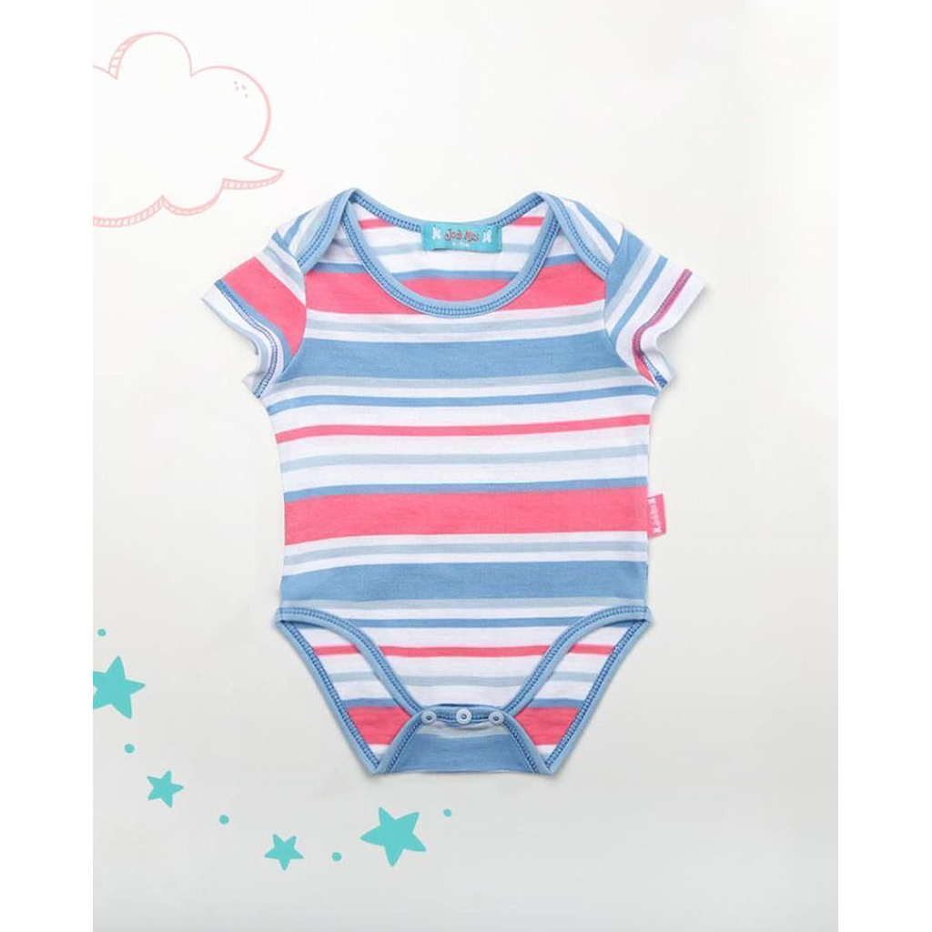 Striped children's salopit