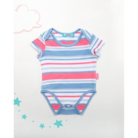 Striped children's salopit