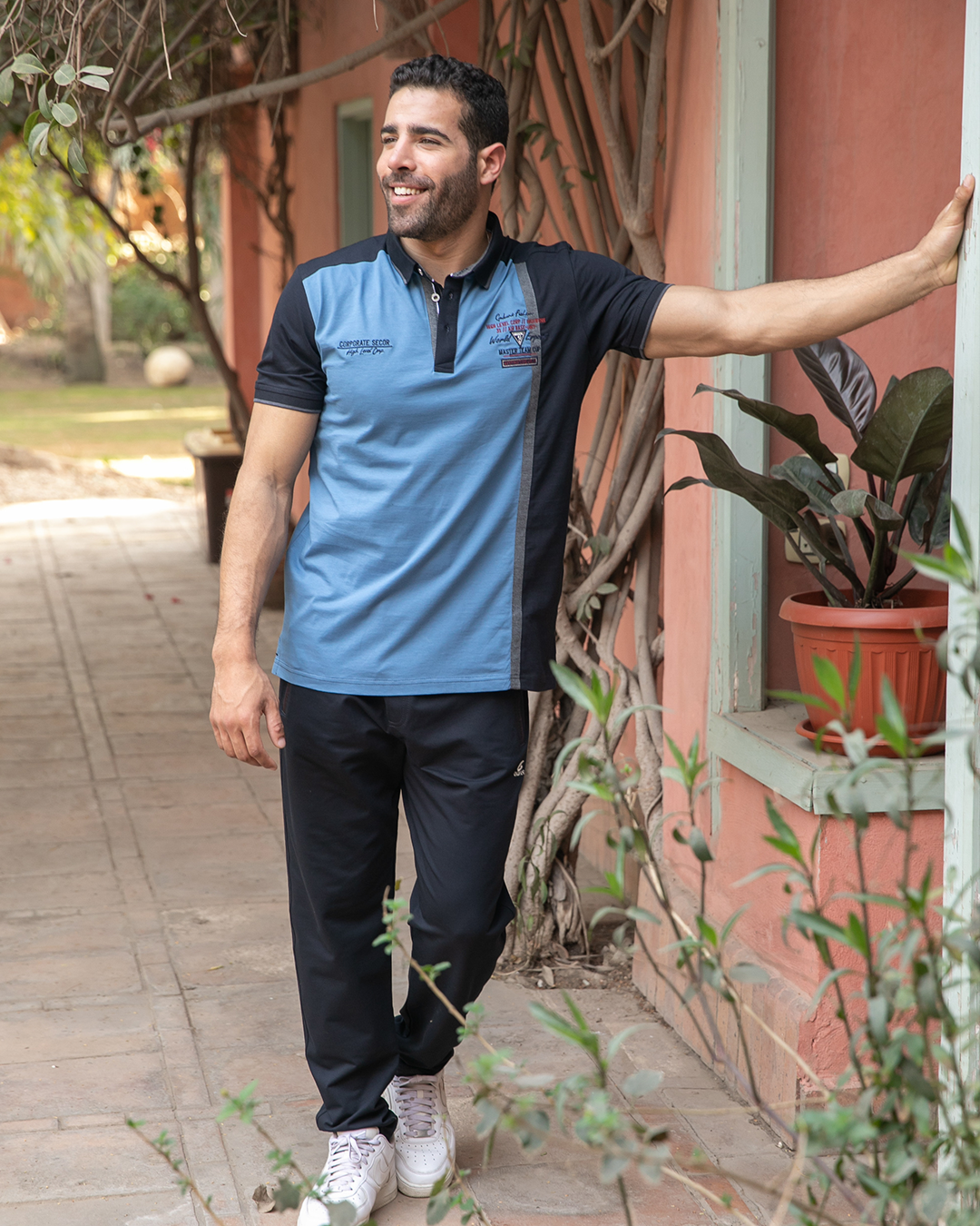 CORPORATE SECOR بيجامه رجالي زراير