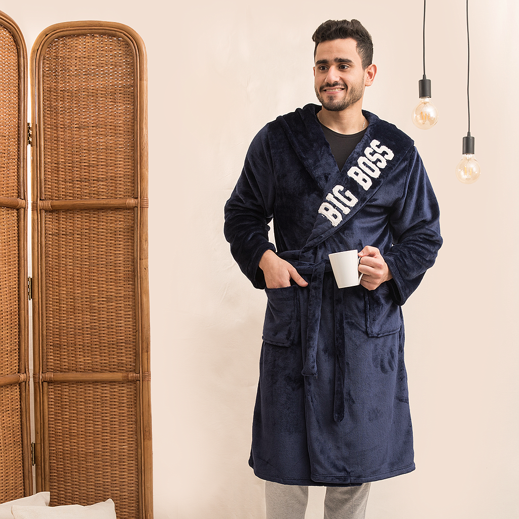 BIG BOSS روب رجالي ساده