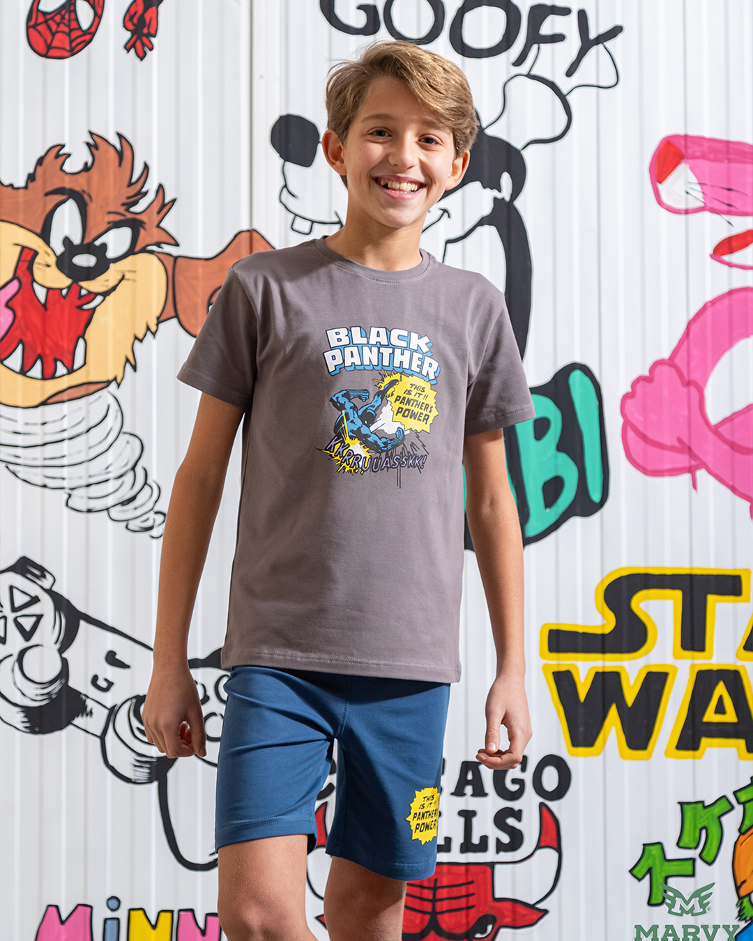 BlackPanther MARVY boys' pajamas