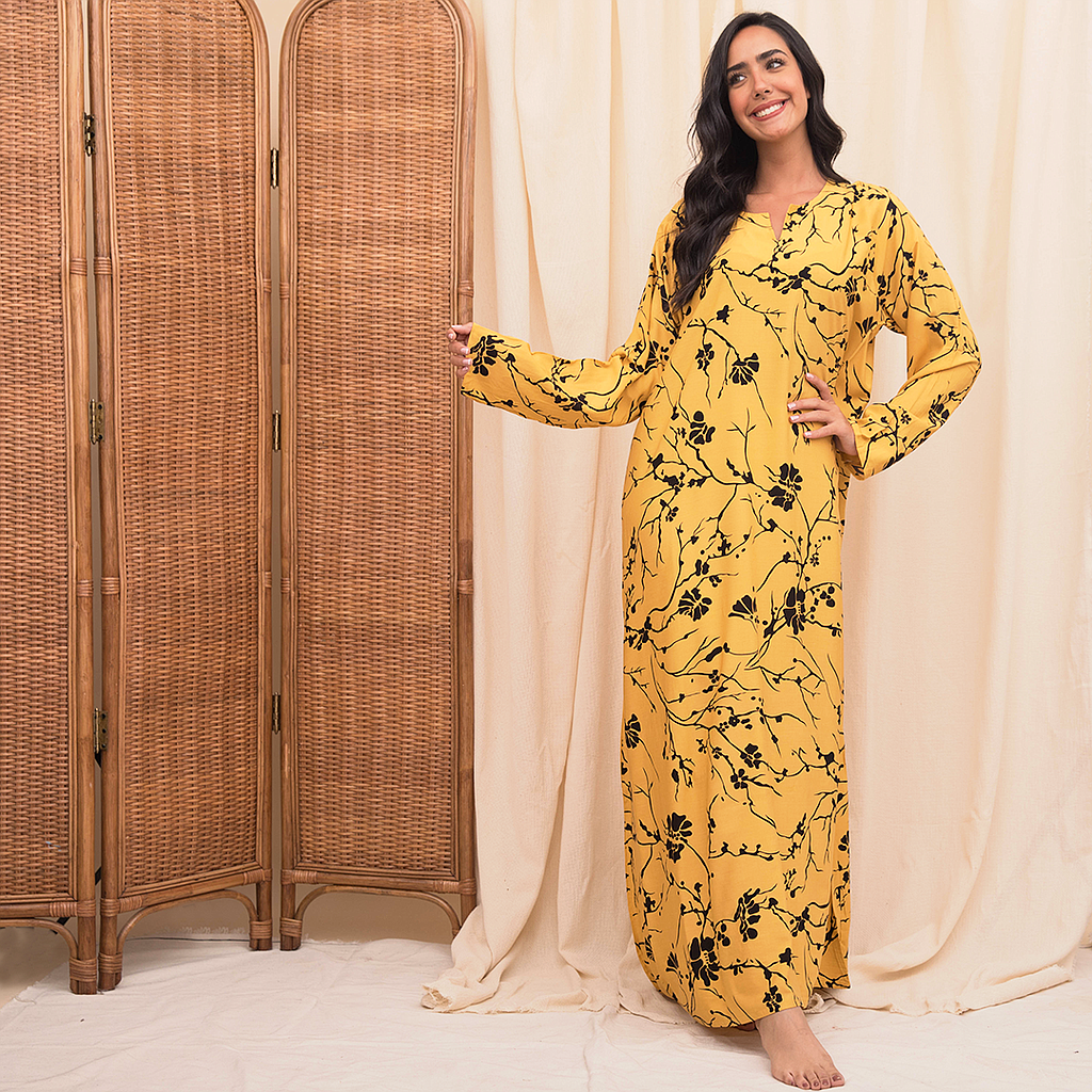 Viscose shirt with floral sleeves29 