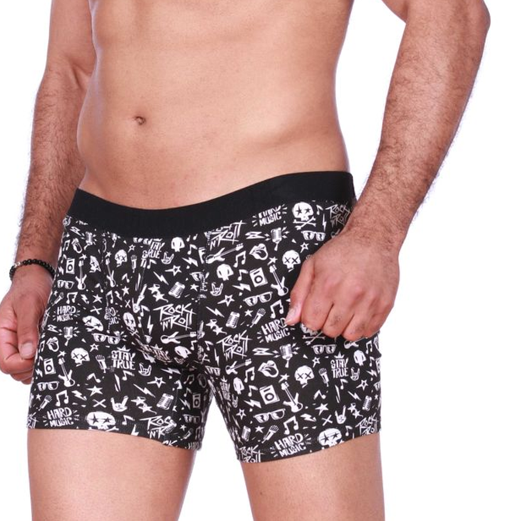 Random men's boxer JIL skull
