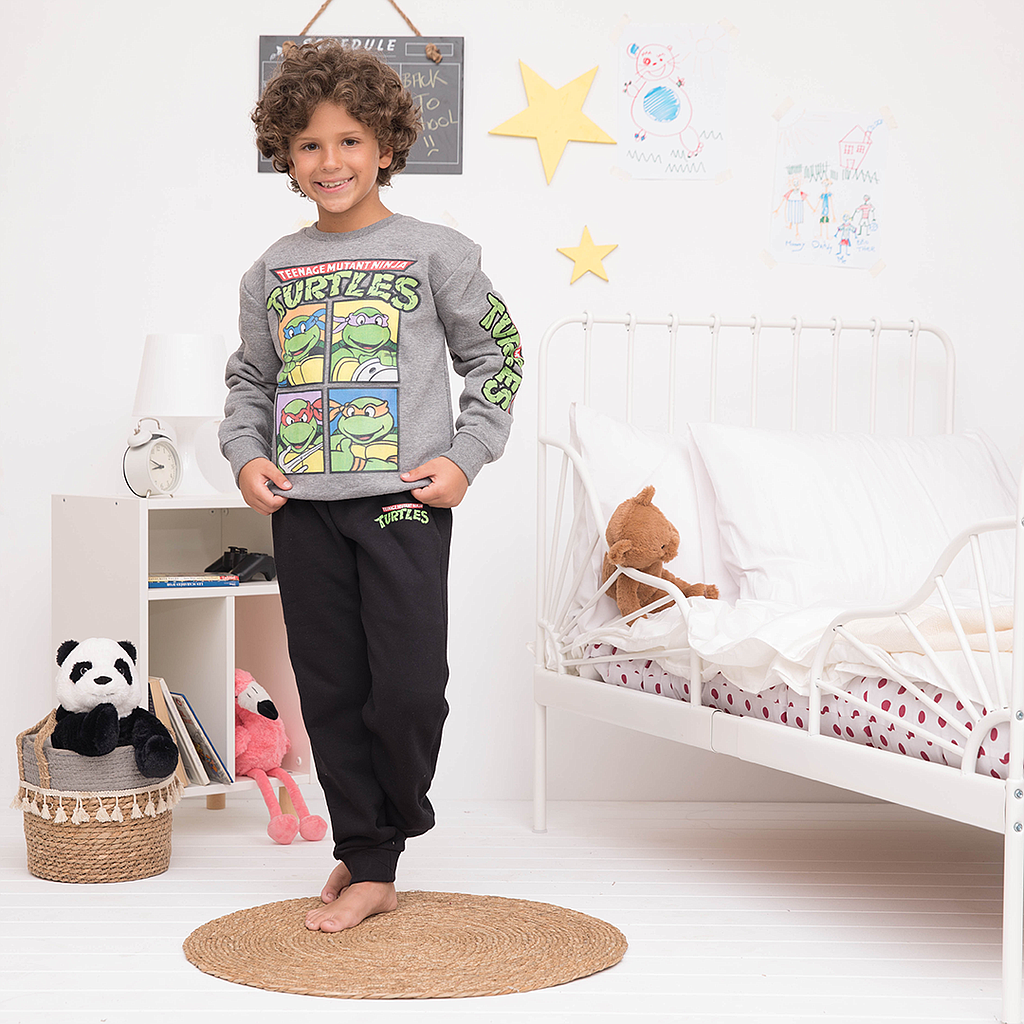 TURTLES pajamas for boys, round