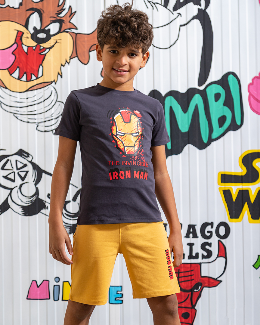 MARVY IRON MAN بيجامه اولادي