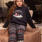chic c'est l'hiver pajamas for girls
