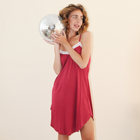 نايت شيرت منقط نبيتي