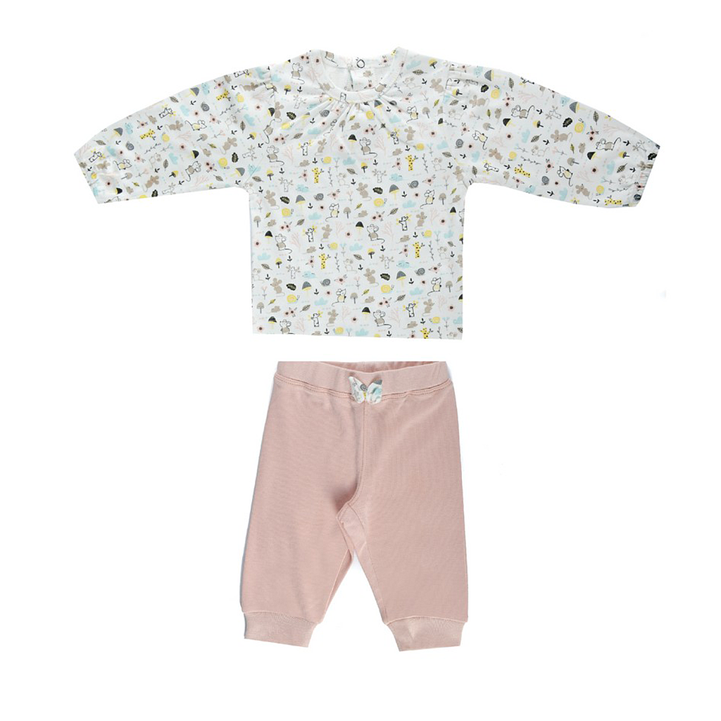 Girls' pajamas, graphics