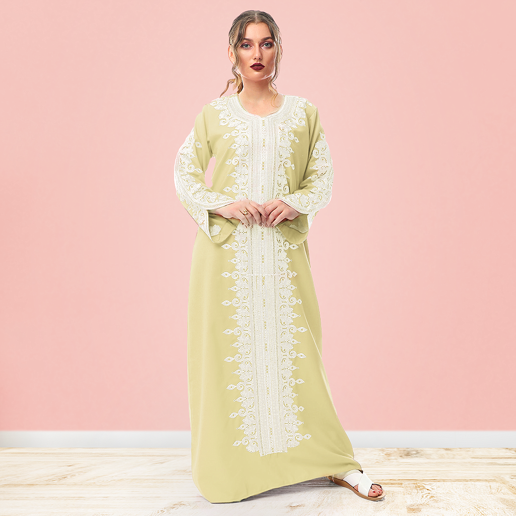 عباية كتان زراير طويل - 2segypt