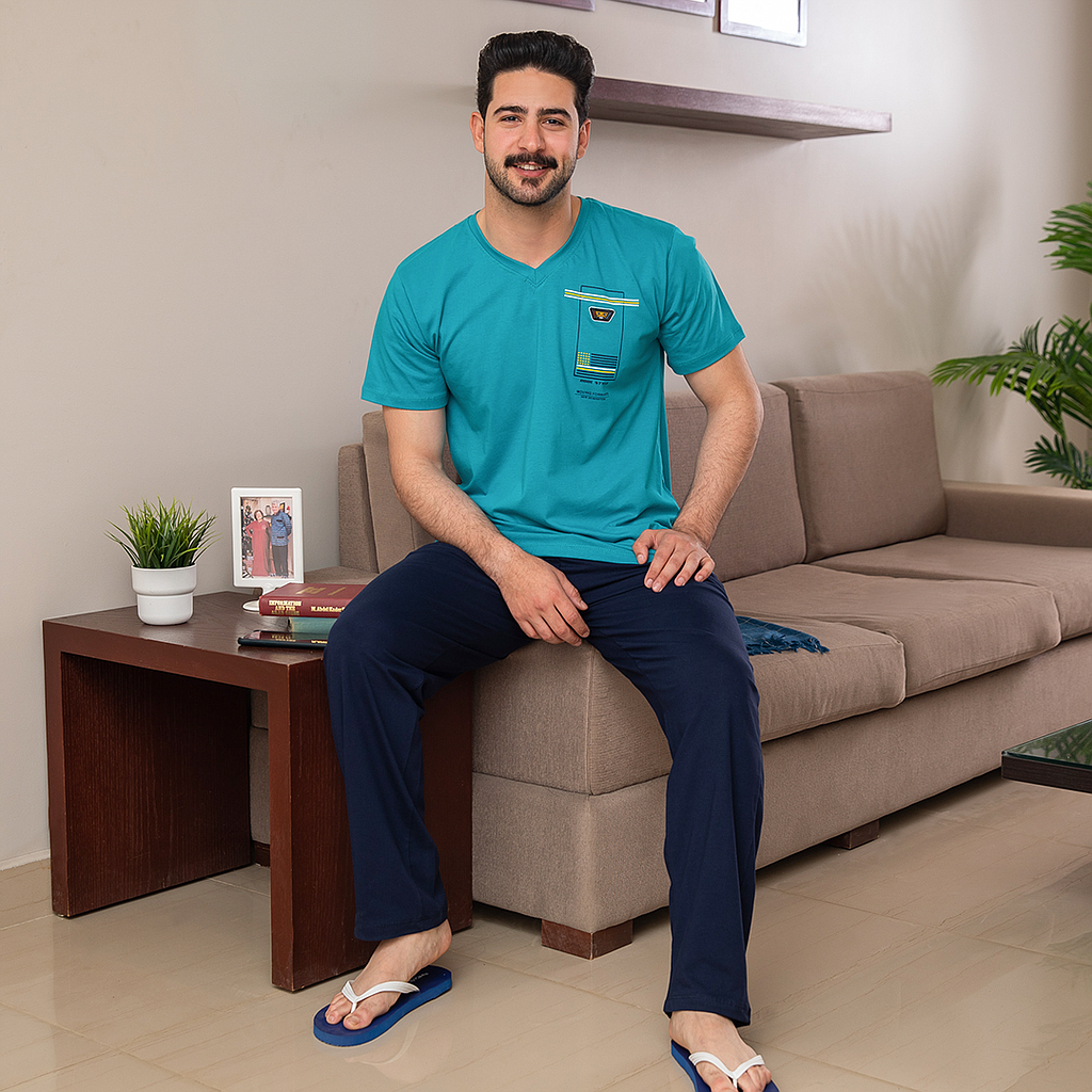 COOL STYLE Summer men's pajamas