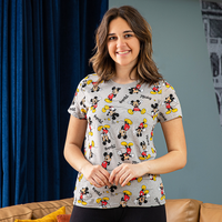 micky mouse تي شيرت مطبوع