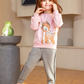 Pajama baby girls deer