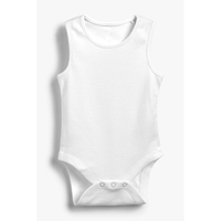 Plain embroidered bodysuit