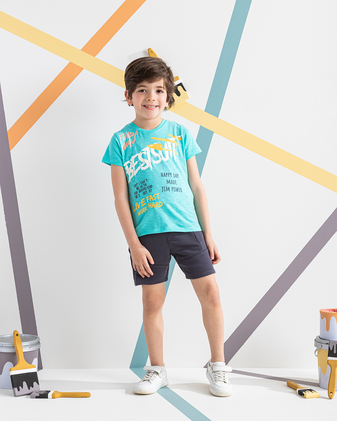 BESTSUIF boys' pajama shorts