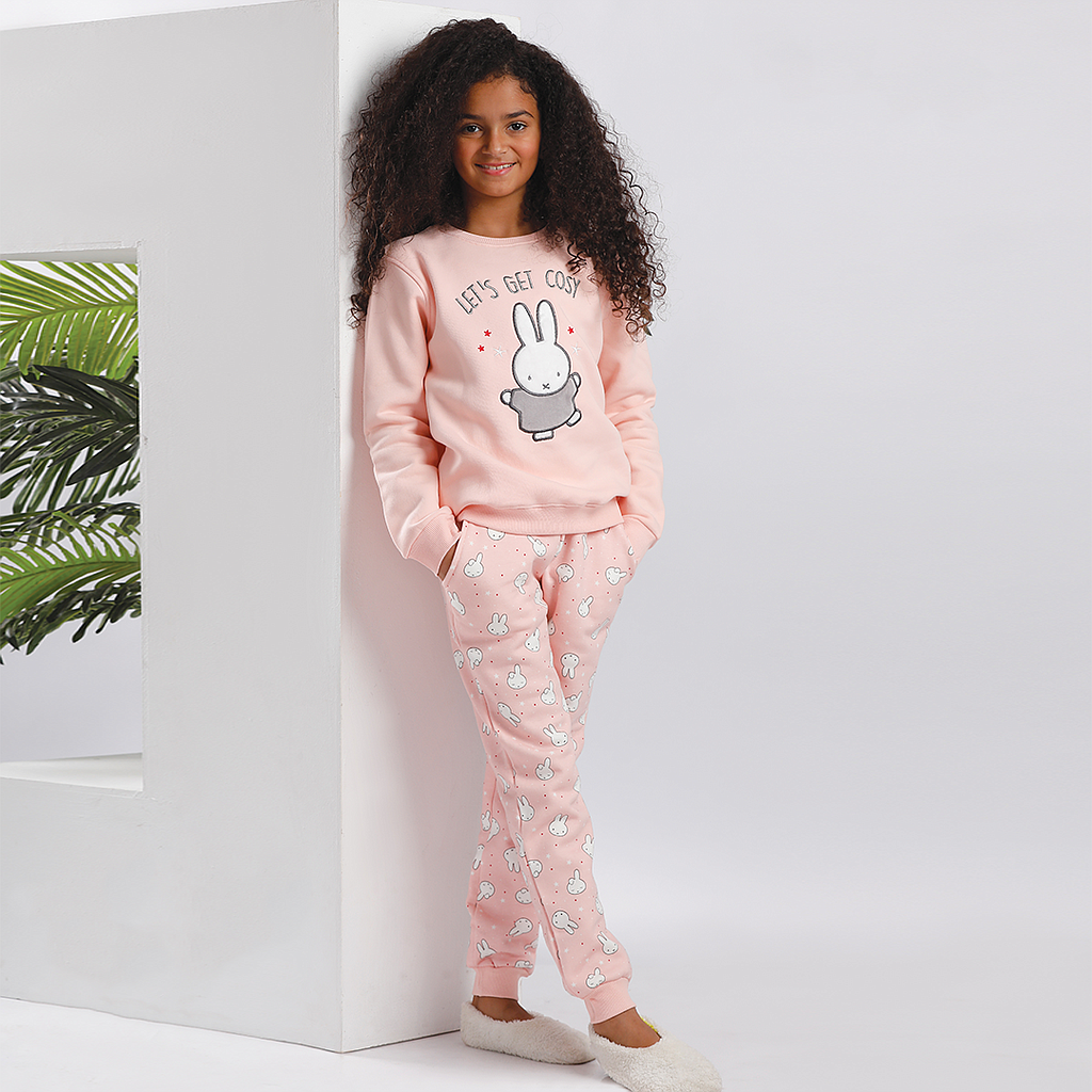 LETS GET COSY بيجاما بناتي ارنوب