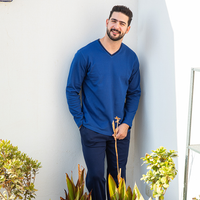 Men's pajamas with a small square print 