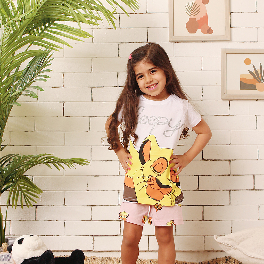 DS-Sleepy lion king بيجاما بناتى