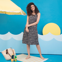 قميص حماله قصير ورد