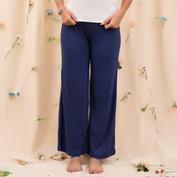 بنطلون ازرق Wide Leg