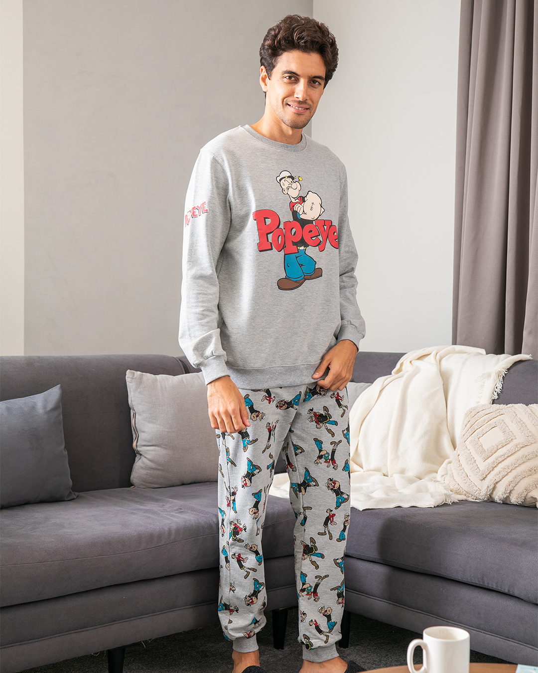 Popeye men's pajamas