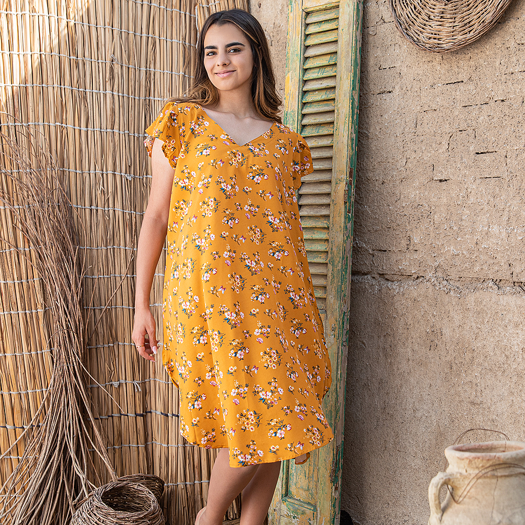 قميص فسكوز 27قصير