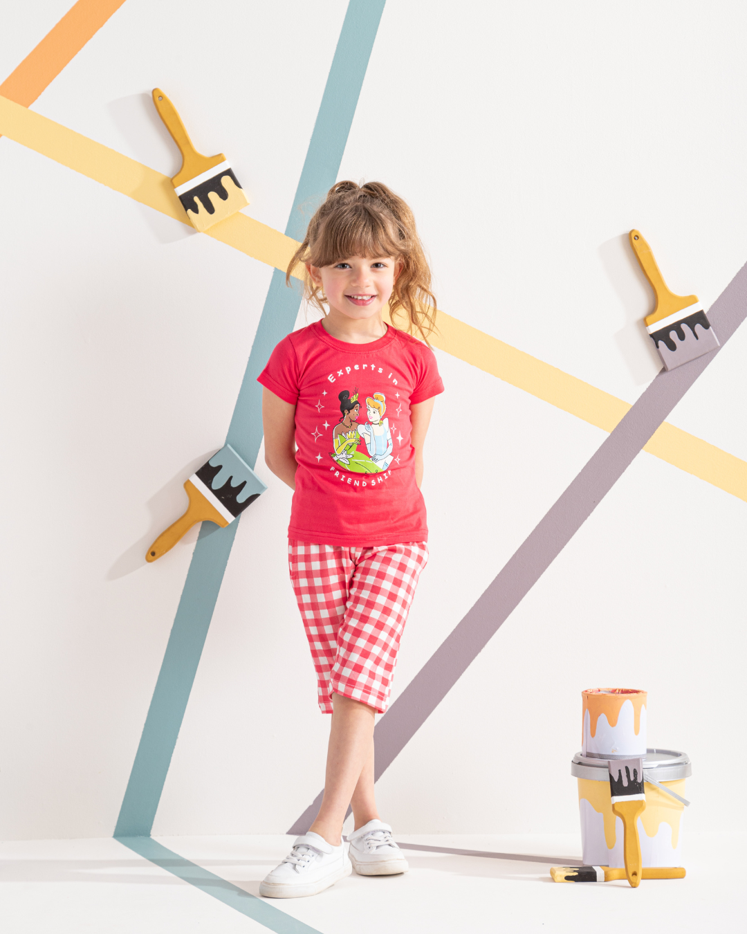 Cinderella بيجامة بناتي Disney