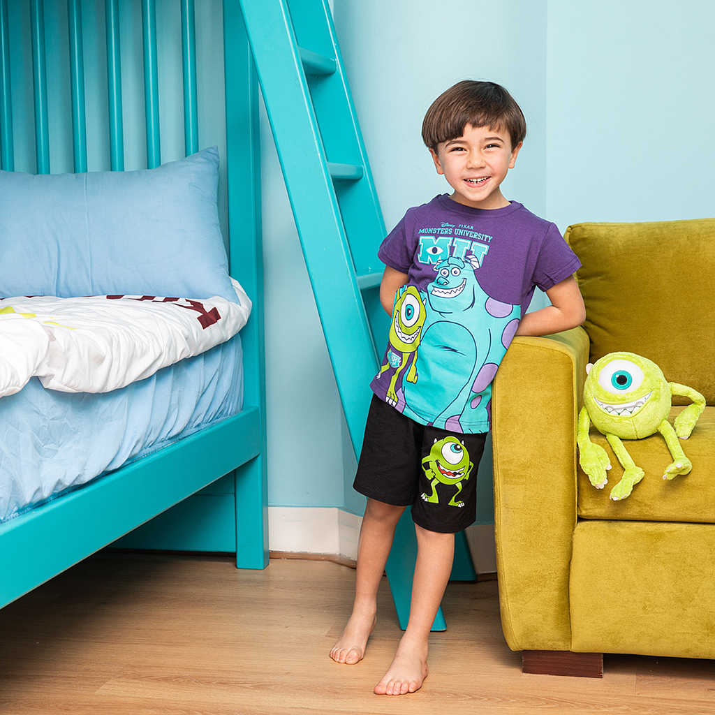 DS-MONSTERS shorts, boys' pajamas 