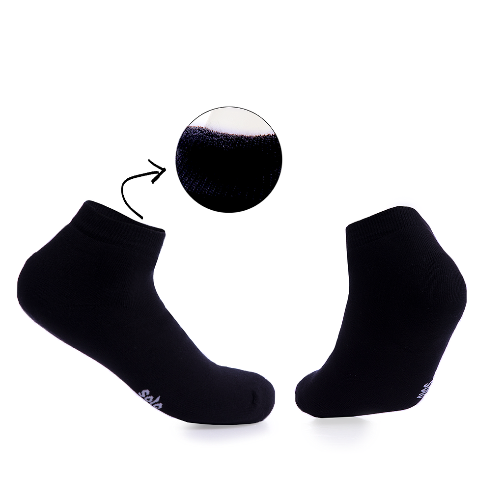 Women Solo Half Socket Socks Full Towel