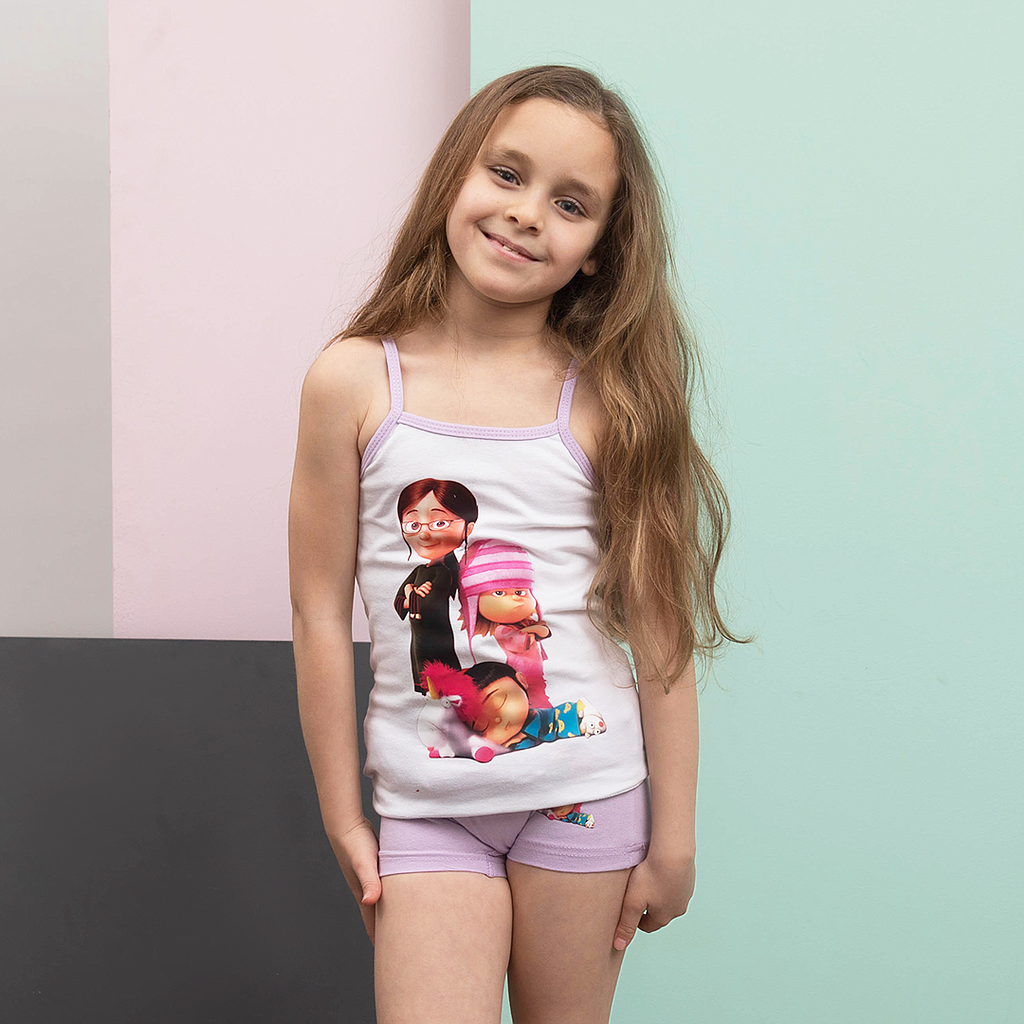 DESPICABLE طقم بناتي داخلي